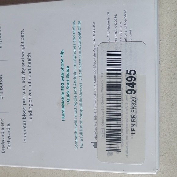 KardiaMobile 1-Lead Personal EKG Monitor – Record EKGs at Home – Detects AFib - Picture 4 of 4